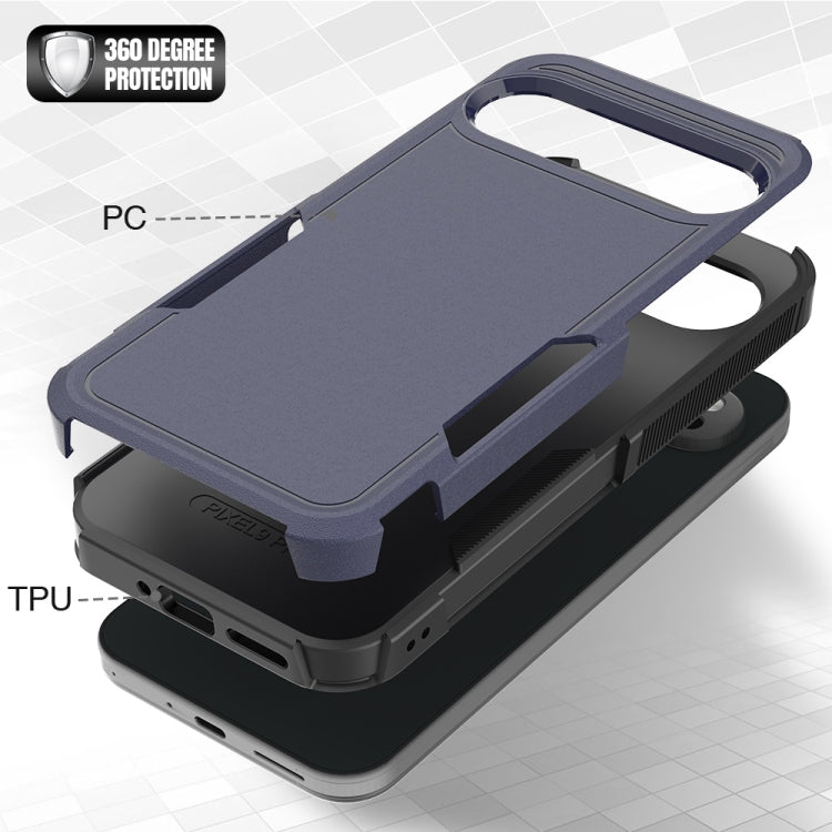 For Google Pixel 9 Pro XL 2 in 1 PC + TPU Phone Case