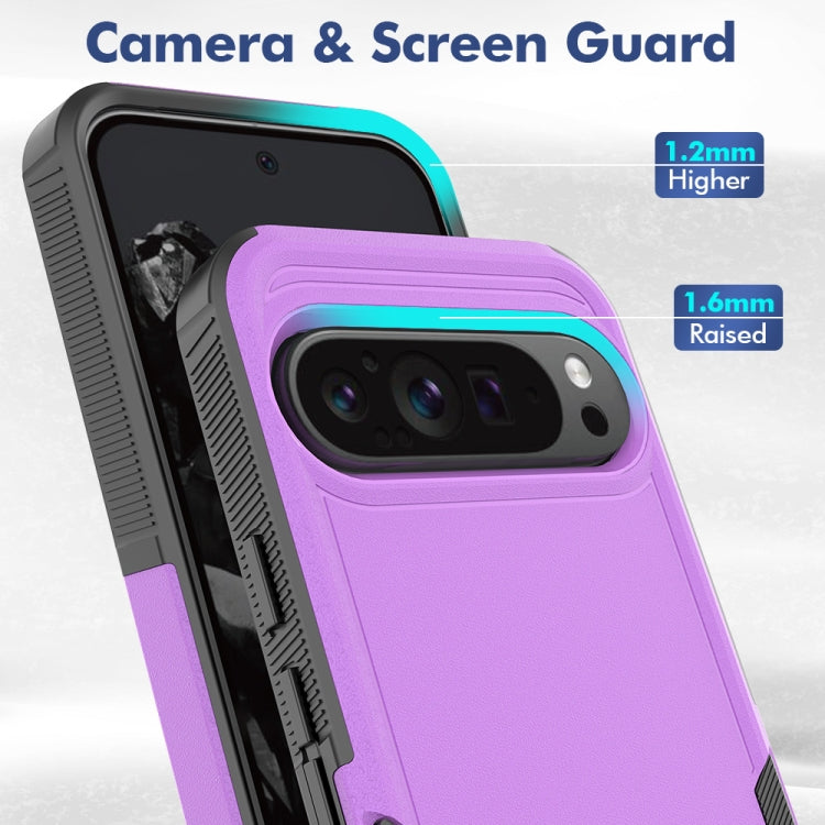 For Google Pixel 9 Pro XL 2 in 1 PC + TPU Phone Case