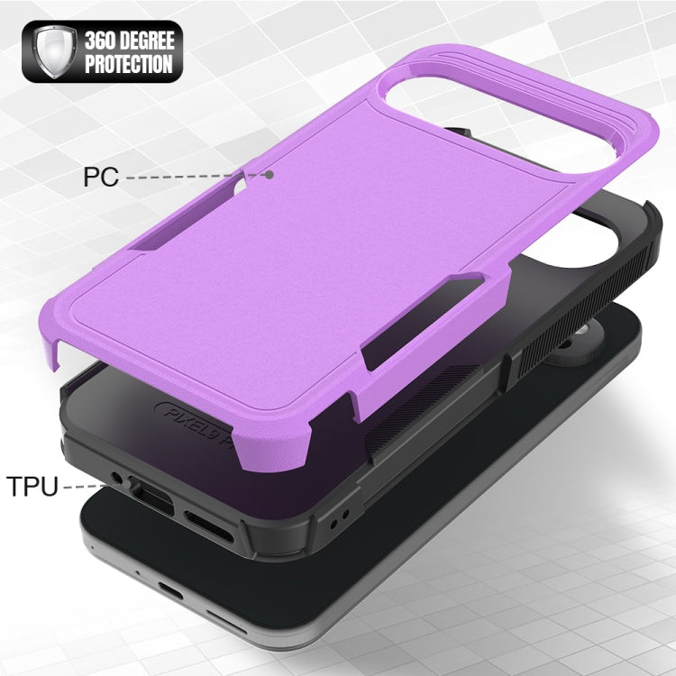 For Google Pixel 9 Pro XL 2 in 1 PC + TPU Phone Case