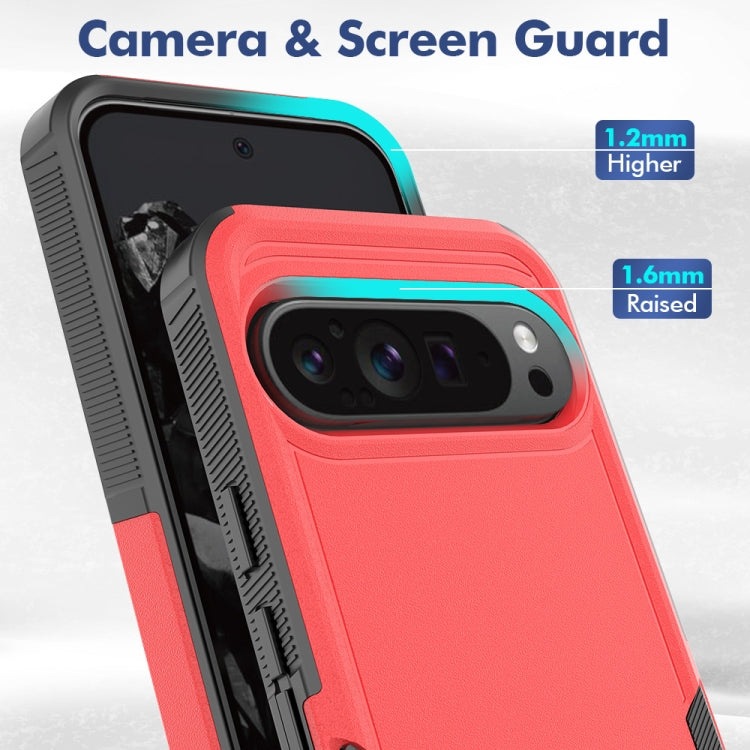 For Google Pixel 9 Pro XL 2 in 1 PC + TPU Phone Case