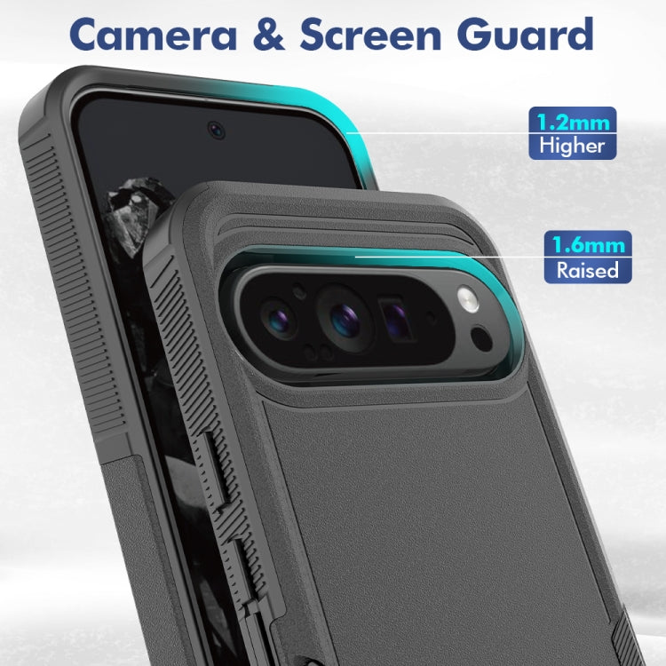 For Google Pixel 9 Pro XL 2 in 1 PC + TPU Phone Case