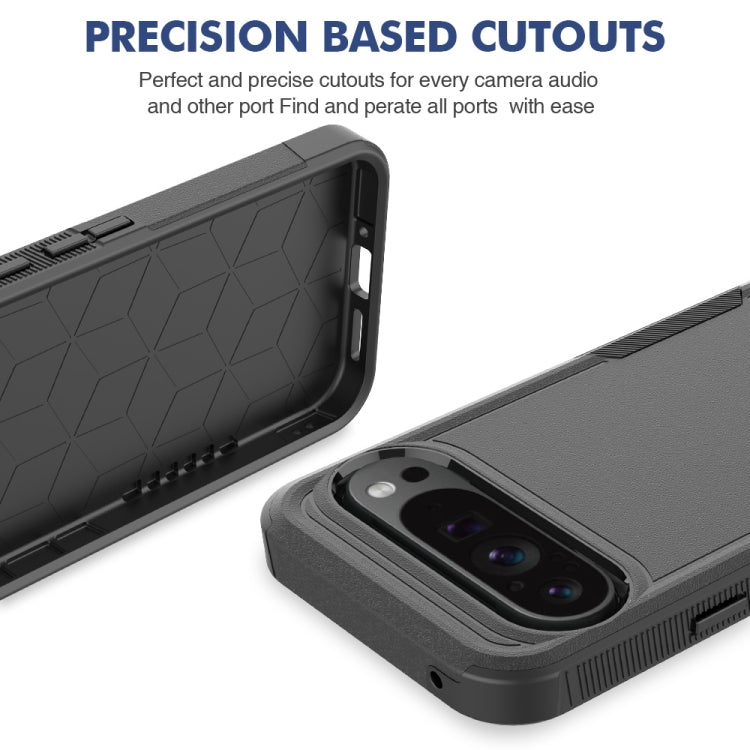For Google Pixel 9 Pro XL 2 in 1 PC + TPU Phone Case