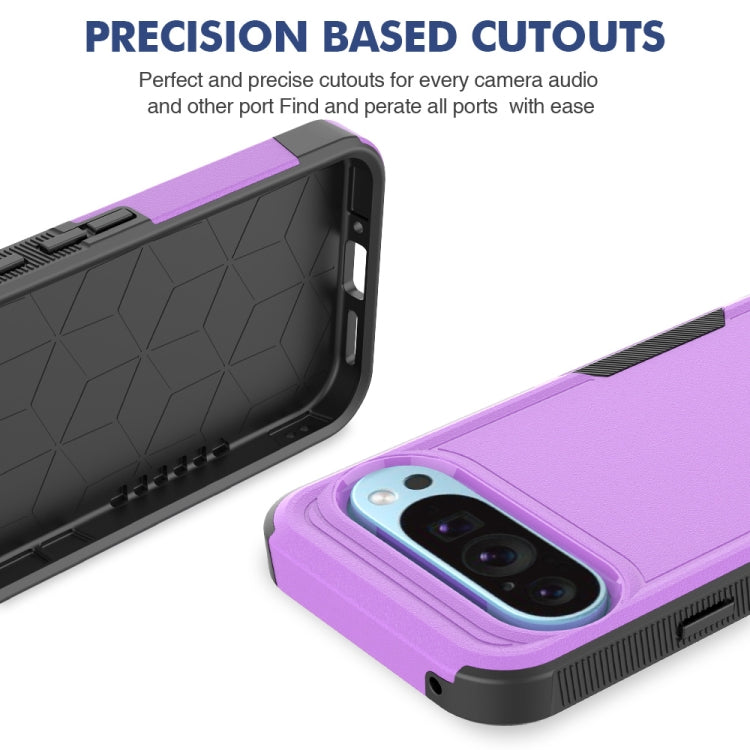 For Google Pixel 9 / 9 Pro 2 in 1 PC + TPU Phone Case