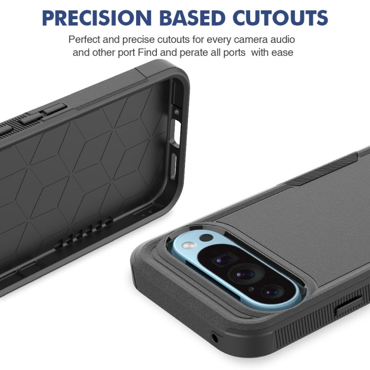 For Google Pixel 9 / 9 Pro 2 in 1 PC + TPU Phone Case