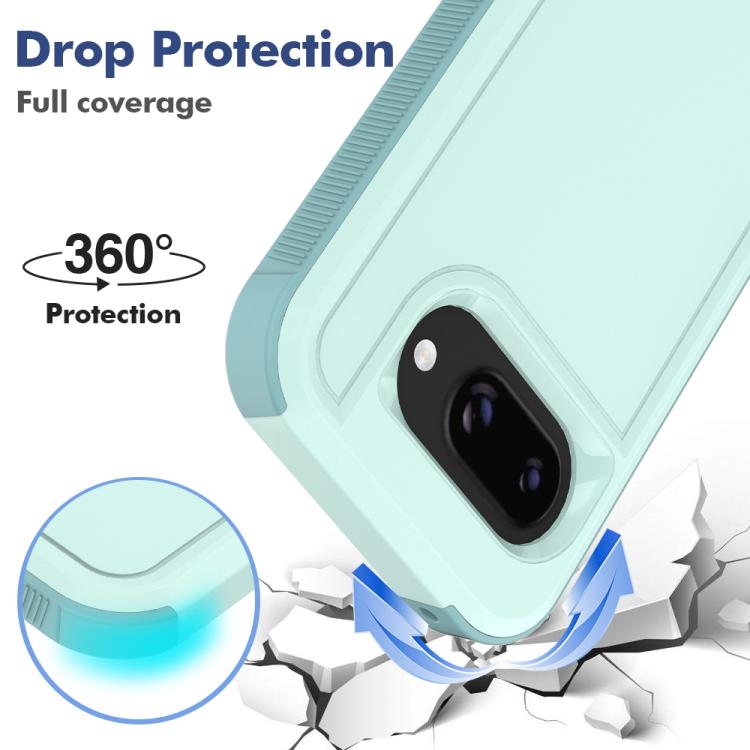 For Google Pixel 9a 2 in 1 PC + TPU Phone Case
