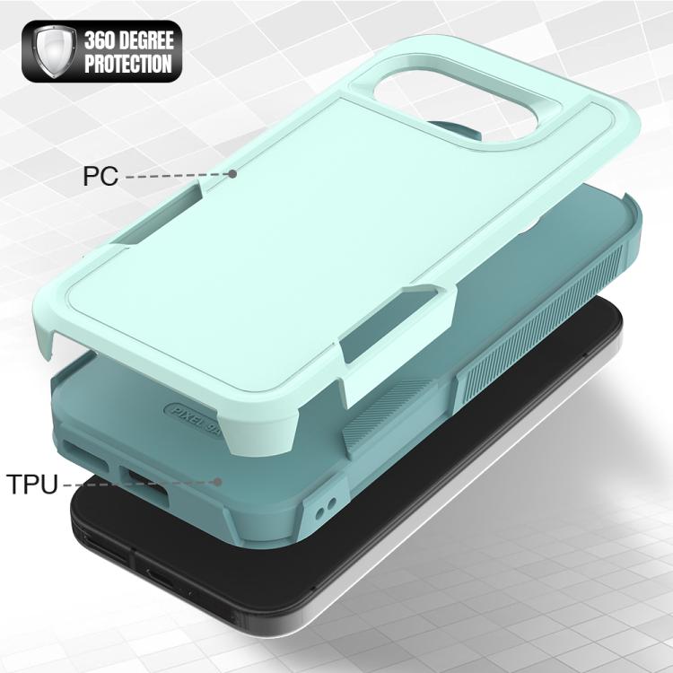 For Google Pixel 9a 2 in 1 PC + TPU Phone Case