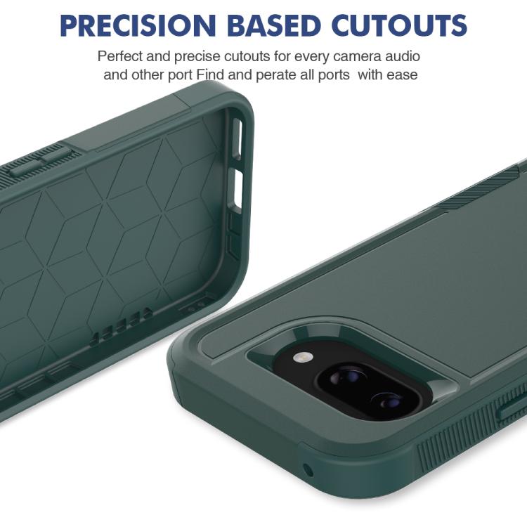 For Google Pixel 9a 2 in 1 PC + TPU Phone Case