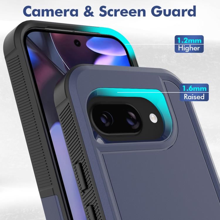 For Google Pixel 9a 2 in 1 PC + TPU Phone Case