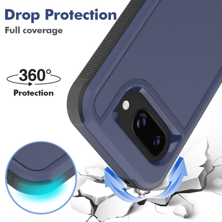 For Google Pixel 9a 2 in 1 PC + TPU Phone Case