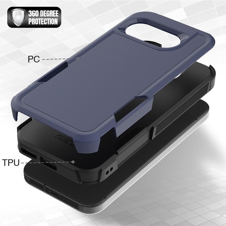 For Google Pixel 9a 2 in 1 PC + TPU Phone Case