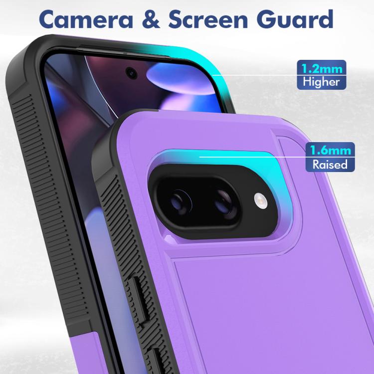 For Google Pixel 9a 2 in 1 PC + TPU Phone Case