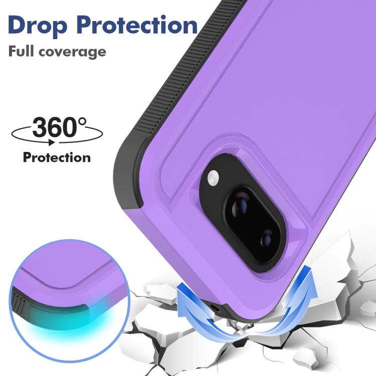 For Google Pixel 9a 2 in 1 PC + TPU Phone Case