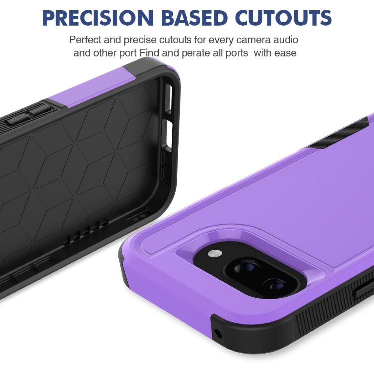 For Google Pixel 9a 2 in 1 PC + TPU Phone Case