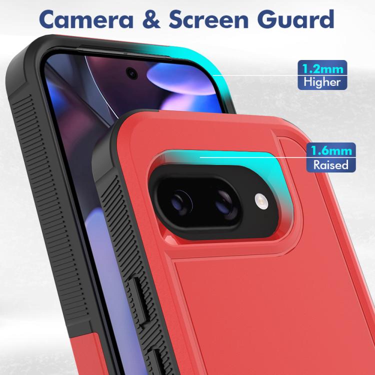 For Google Pixel 9a 2 in 1 PC + TPU Phone Case