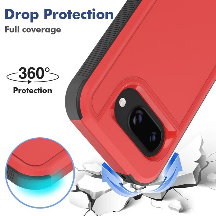 For Google Pixel 9a 2 in 1 PC + TPU Phone Case