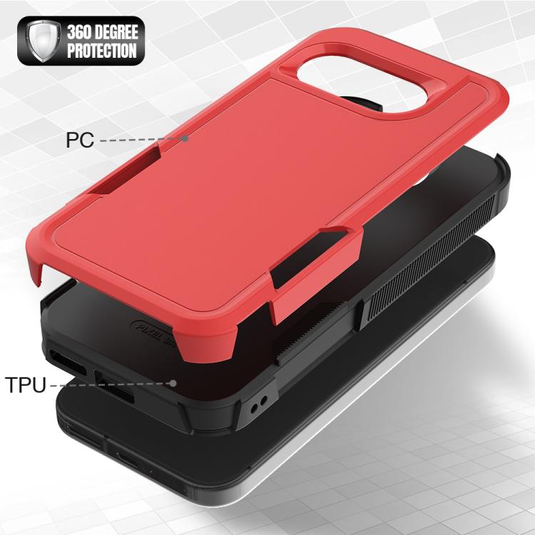 For Google Pixel 9a 2 in 1 PC + TPU Phone Case