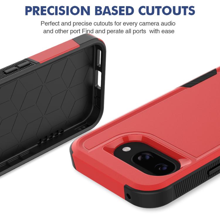 For Google Pixel 9a 2 in 1 PC + TPU Phone Case