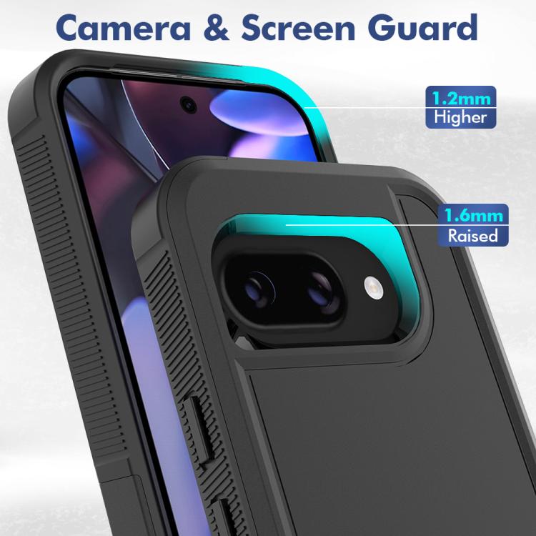 For Google Pixel 9a 2 in 1 PC + TPU Phone Case
