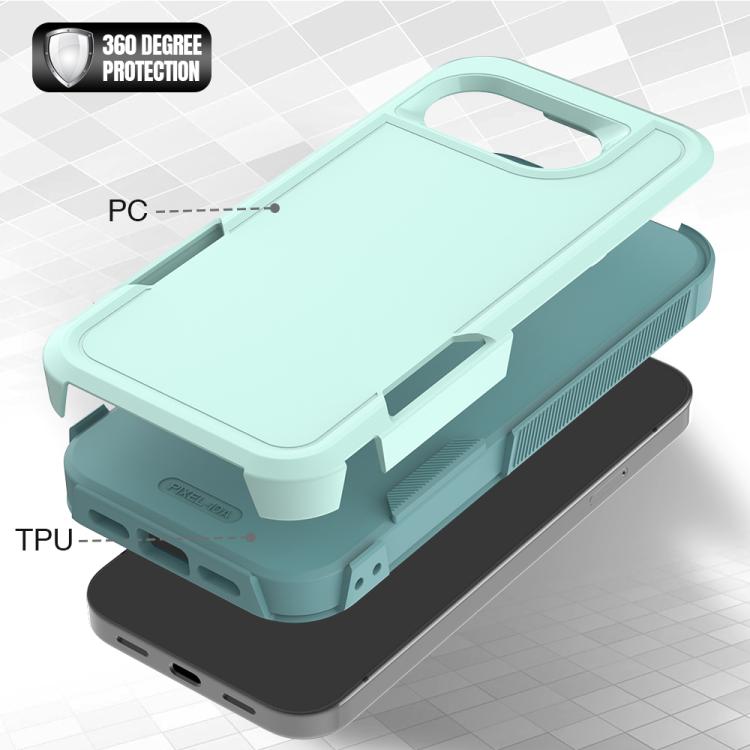 For Google Pixel 10a 2 in 1 PC + TPU Phone Case