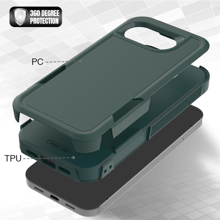 For Google Pixel 10a 2 in 1 PC + TPU Phone Case