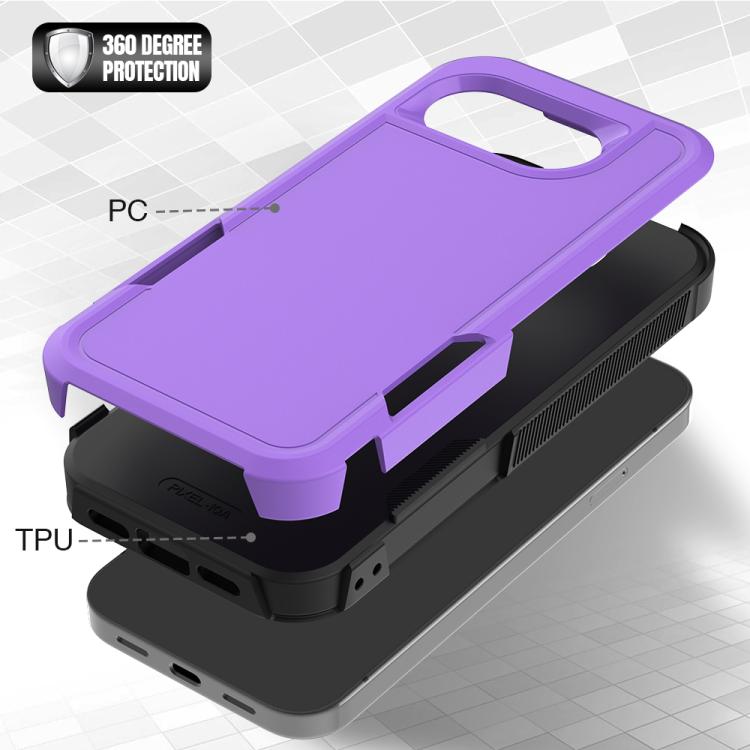 For Google Pixel 10a 2 in 1 PC + TPU Phone Case