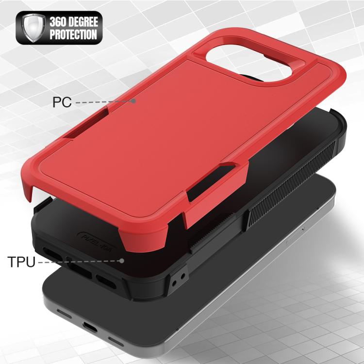 For Google Pixel 10a 2 in 1 PC + TPU Phone Case
