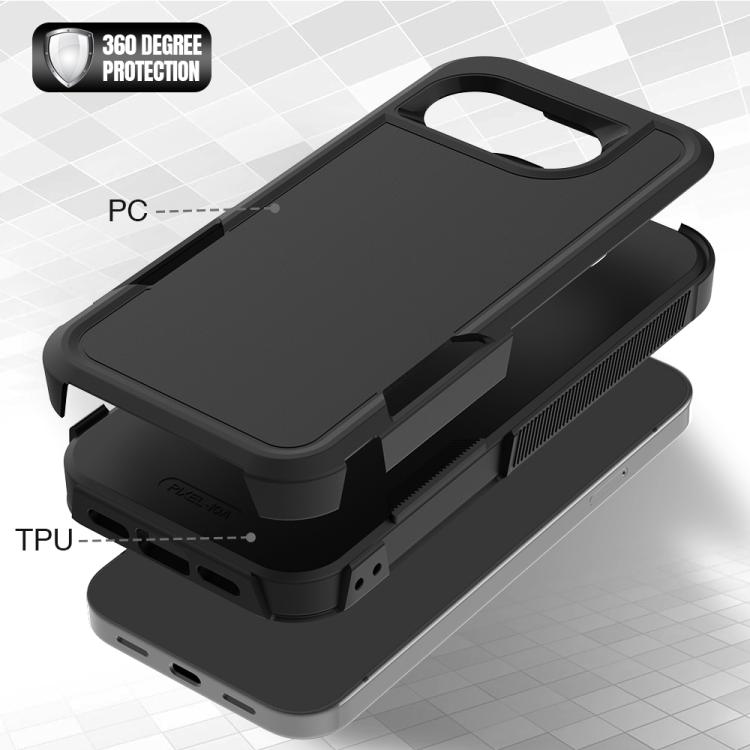 For Google Pixel 10a 2 in 1 PC + TPU Phone Case