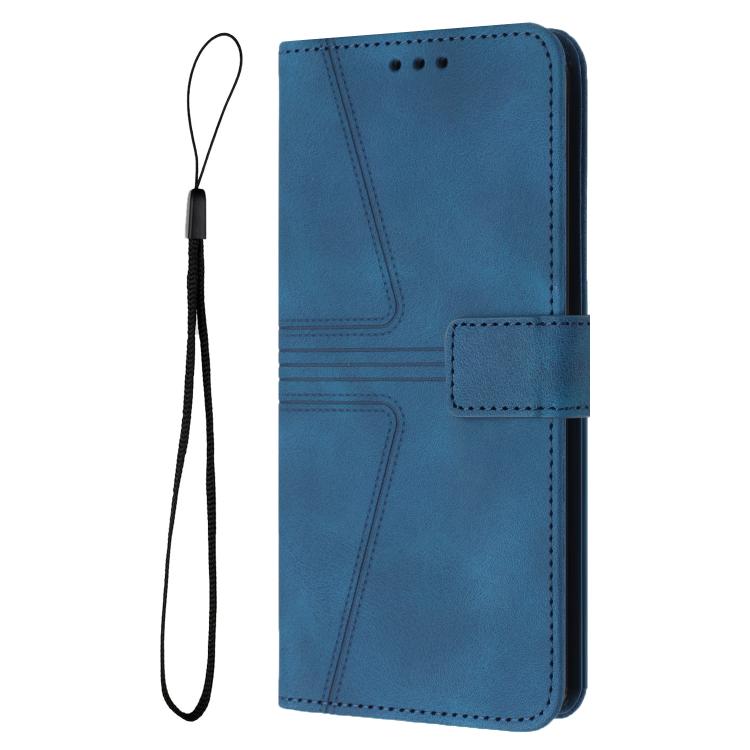 For iPhone 17e / 16e Triangle Solid Color Leather Phone Case
