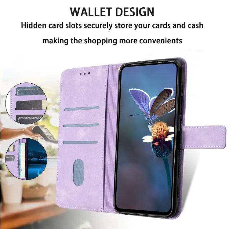 For iPhone 17e / 16e Triangle Solid Color Leather Phone Case