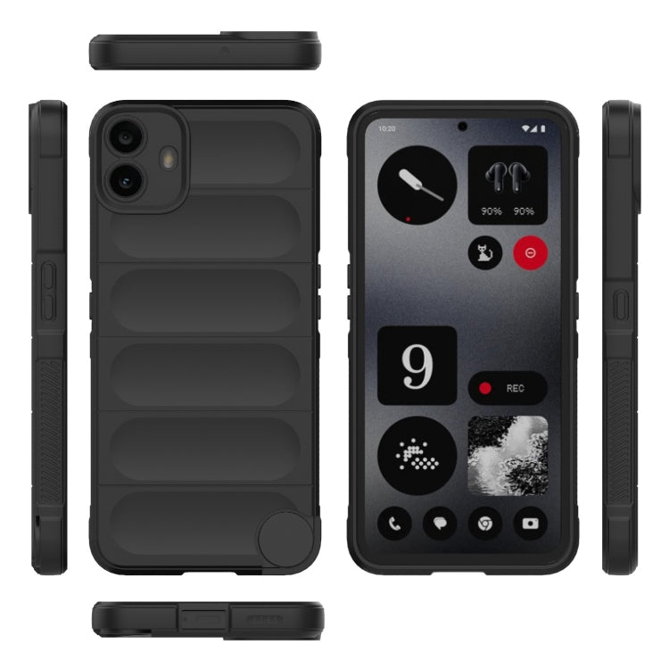 For Nothing CMF Phone 1 Magic Shield TPU + Flannel Phone Case