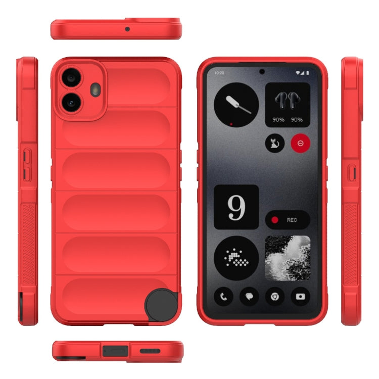 For Nothing CMF Phone 1 Magic Shield TPU + Flannel Phone Case