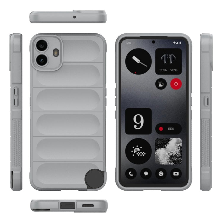 For Nothing CMF Phone 1 Magic Shield TPU + Flannel Phone Case