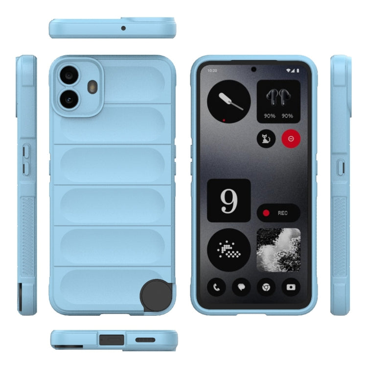 For Nothing CMF Phone 1 Magic Shield TPU + Flannel Phone Case