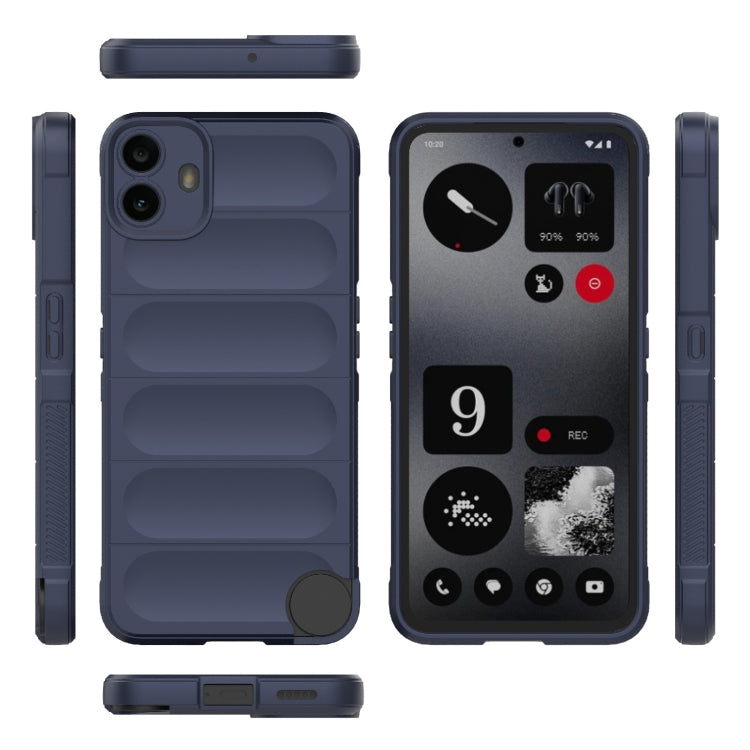 For Nothing CMF Phone 1 Magic Shield TPU + Flannel Phone Case