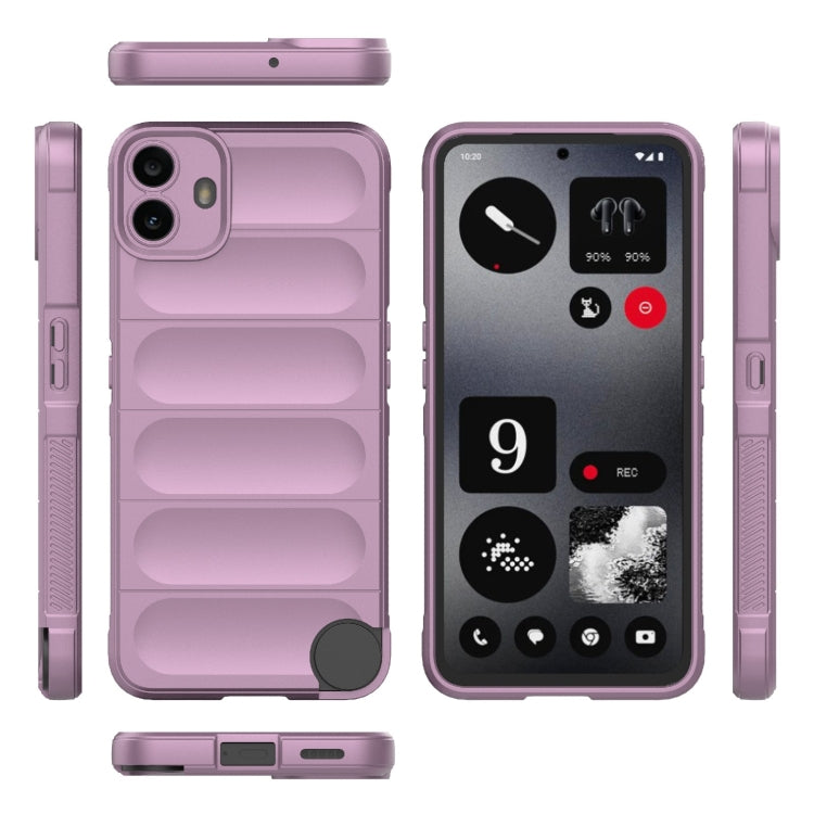For Nothing CMF Phone 1 Magic Shield TPU + Flannel Phone Case
