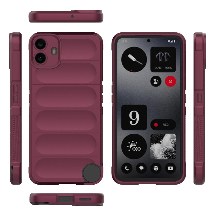 For Nothing CMF Phone 1 Magic Shield TPU + Flannel Phone Case