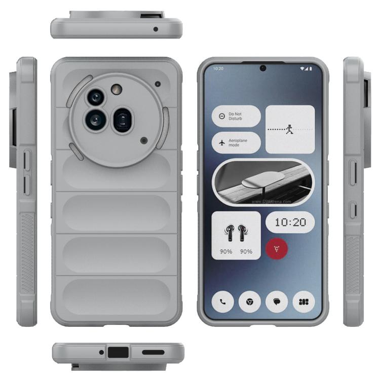 For Nothing Phone 3a Pro Magic Shield TPU + Flannel Phone Case