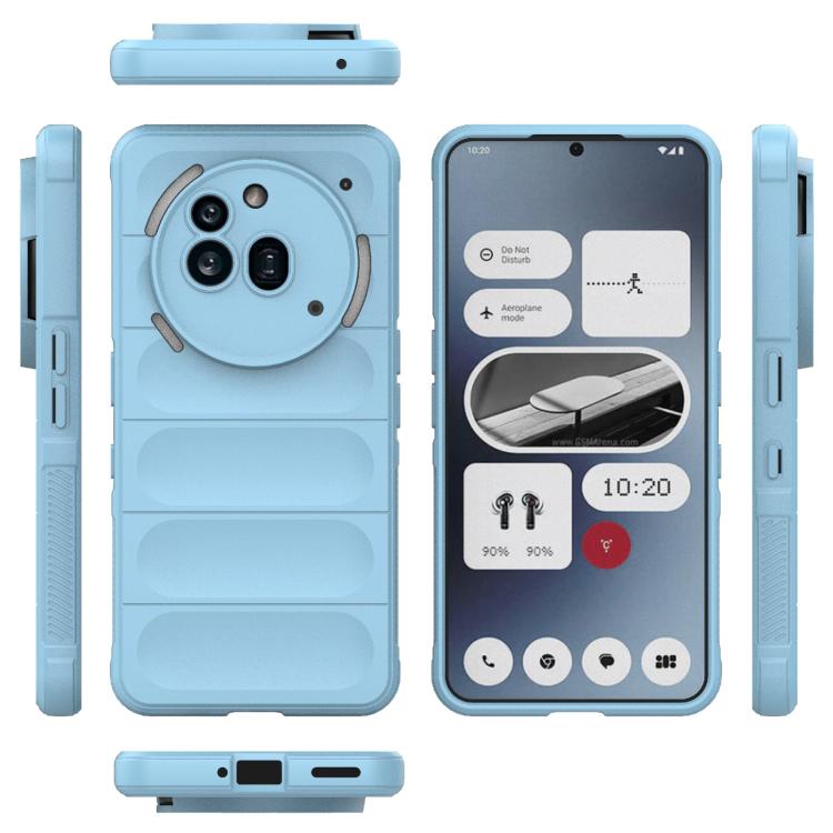 For Nothing Phone 3a Pro Magic Shield TPU + Flannel Phone Case