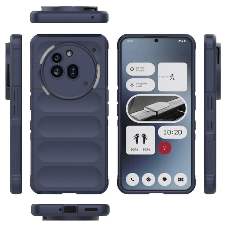 For Nothing Phone 3a Pro Magic Shield TPU + Flannel Phone Case
