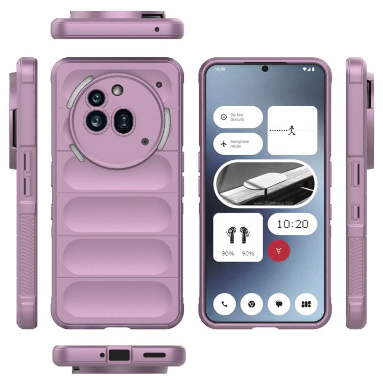 For Nothing Phone 3a Pro Magic Shield TPU + Flannel Phone Case