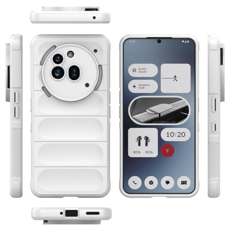 For Nothing Phone 3a Pro Magic Shield TPU + Flannel Phone Case