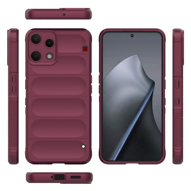 For Nothing Phone 3a Lite 5G Global Magic Shield TPU + Flannel Phone Case