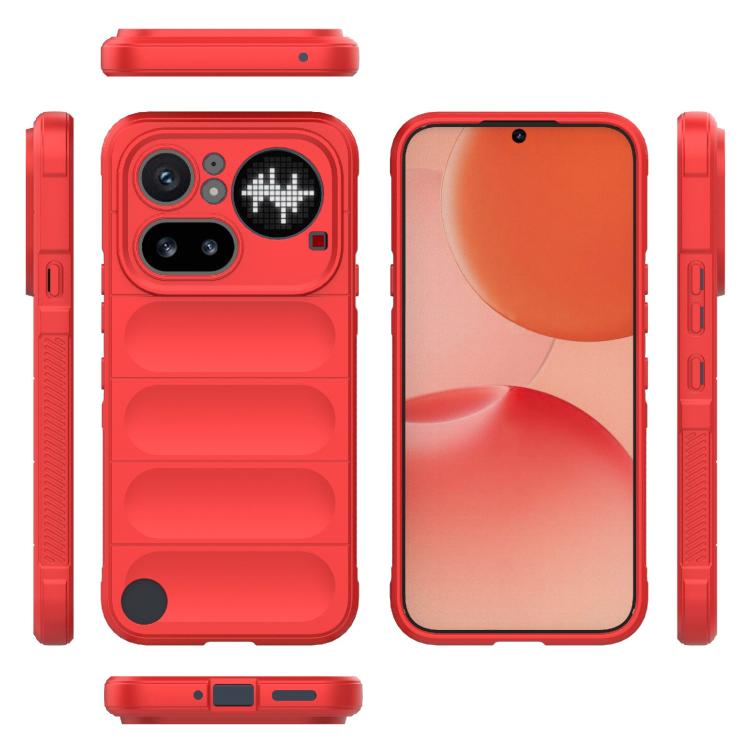 For Nothing Phone 4a Pro 5G Global Magic Shield TPU + Flannel Phone Case