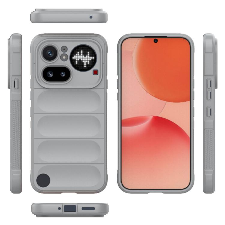 For Nothing Phone 4a Pro 5G Global Magic Shield TPU + Flannel Phone Case