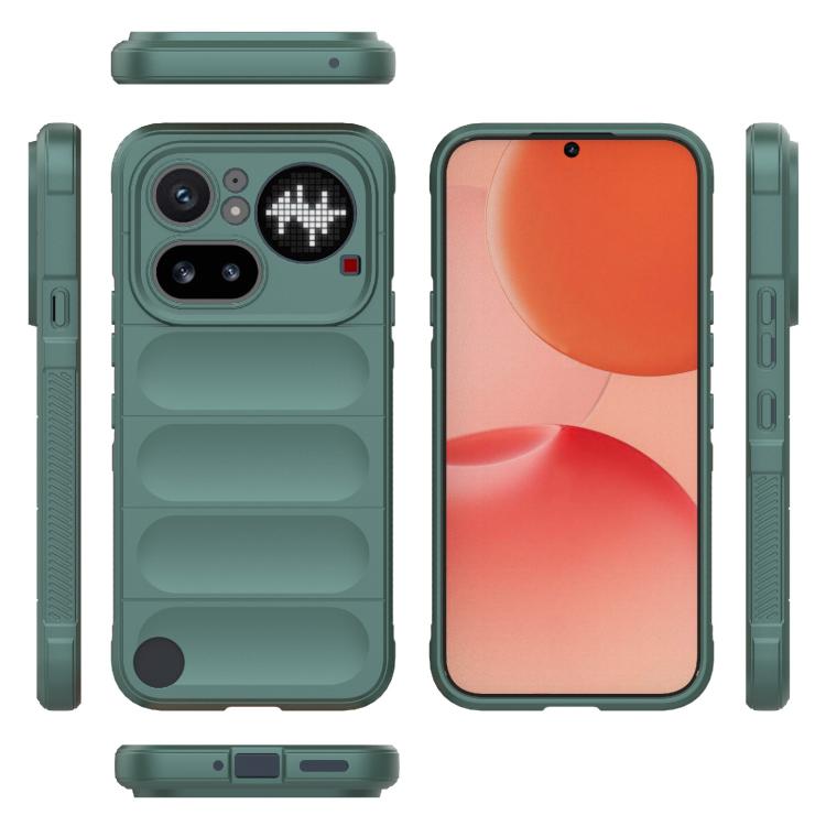 For Nothing Phone 4a Pro 5G Global Magic Shield TPU + Flannel Phone Case