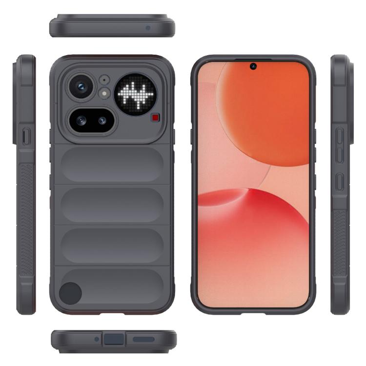 For Nothing Phone 4a Pro 5G Global Magic Shield TPU + Flannel Phone Case