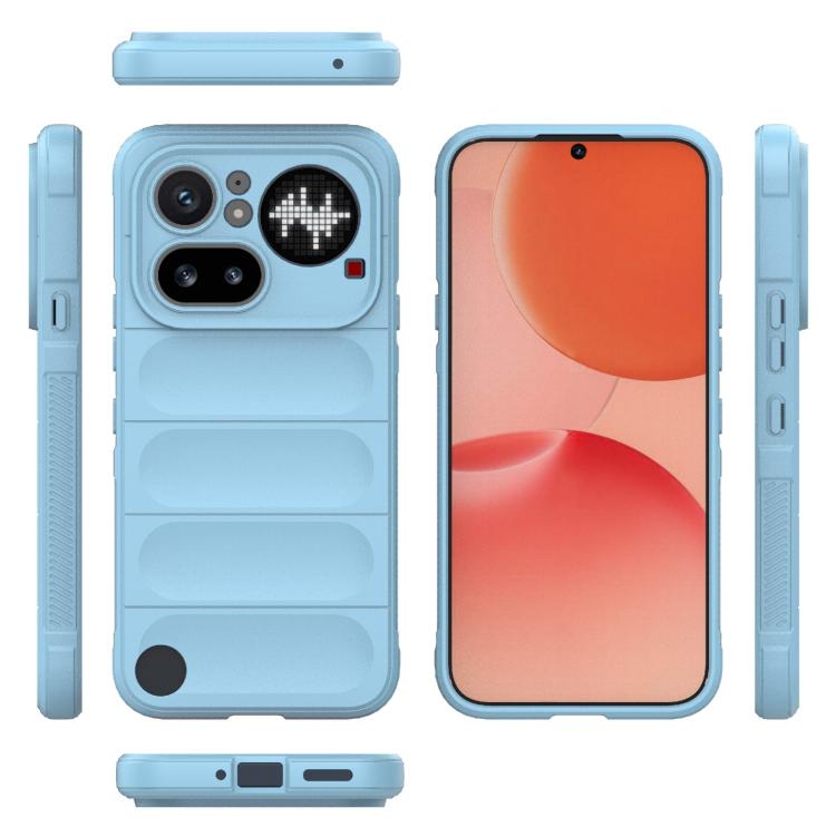 For Nothing Phone 4a Pro 5G Global Magic Shield TPU + Flannel Phone Case