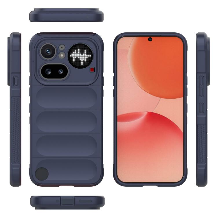 For Nothing Phone 4a Pro 5G Global Magic Shield TPU + Flannel Phone Case