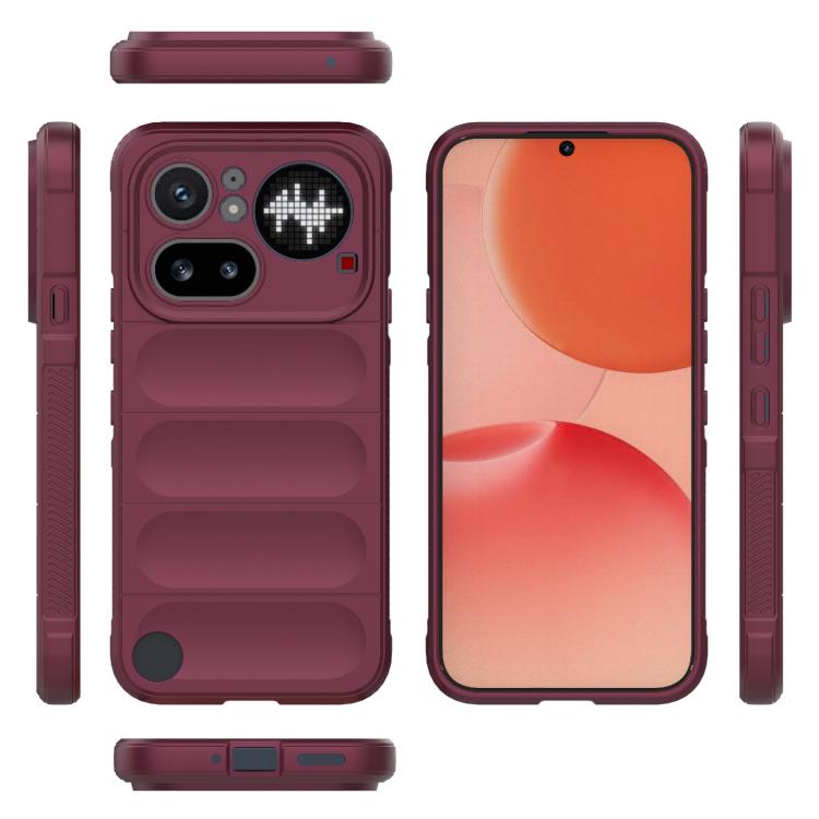 For Nothing Phone 4a Pro 5G Global Magic Shield TPU + Flannel Phone Case