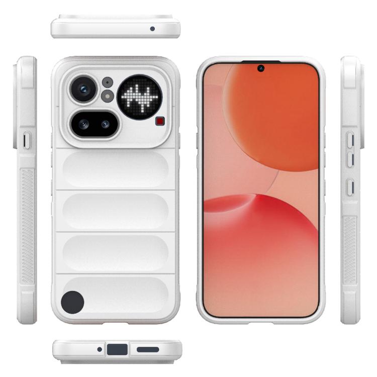 For Nothing Phone 4a Pro 5G Global Magic Shield TPU + Flannel Phone Case